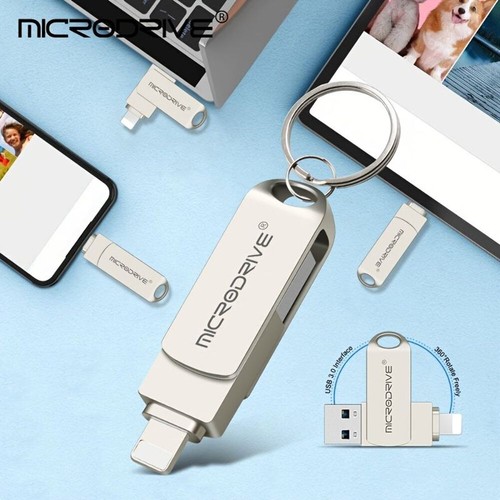 128GB USB Flash Drive; Photo Memory Stick External Storage Thumb Drive For IPhon - Picture 2 of 12