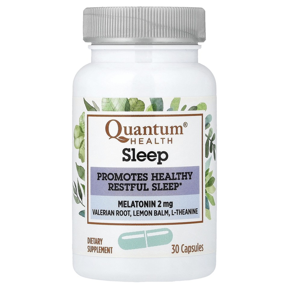 Sleep, Melatonin, 30 Capsules