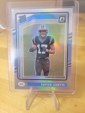 2024 Optic -  Carolina Panthers Xavier Legette - Rated Rookie - Silver Prizm