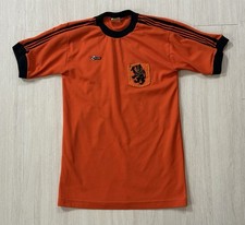 Vintage 80s Doss Jan Wouters Football Jersey Small Netherlands KNVB Soccer FIFA
