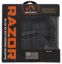 Walker's Gwp-rsempat Razor Slim Electronic Muff - Black Patriot