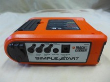 Black Decker Simple Start Car Battery Chargerjump Starter Bb7b No Cord