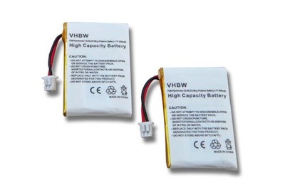 2x Akku für Avaya AWH-55 AWH-65 HSG-Link Dect 2 Headset 300mAh