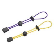 Climbing Stick Holder, Backpack Hiking Pole Ropes 8 Inch 2 Pcs Yellow/Purple