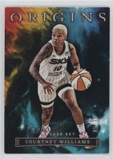 2023 Panini Origins WNBA Teal 5/35 Courtney Williams #67 0q5k