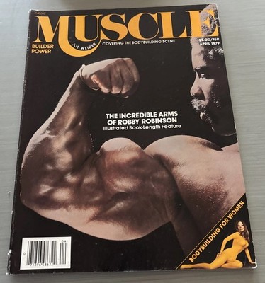 Robby Robinson/Mentzer/Platz - Muscle Builder Bodybuilding Magazine - April 1979