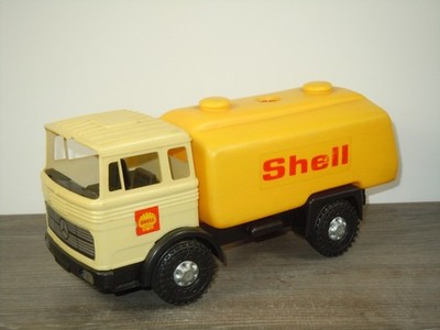 Mercedes Shell Truck - Wader Germany - Plastic - Length 26cm *72448