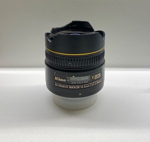 Nikon Nikkor AF 10.5mm f2.8 DX G ED Fisheye Lens . Part of lens hood broke .