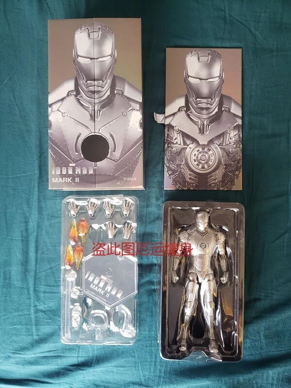 Marvel Avengers Iron Man Mark III Mark II MK 3 MK 2 Figura de Acción Juguete 7" Nuevo Foto 3 de 4