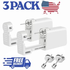 3PCS Disposable Ear Piercing Gun Kit Self Nose Ear Stud Piercer Tool US