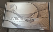 Live Grounded Grounding Sheets 95 Organic Cotton 5 Silver Fitted Sheet Queen