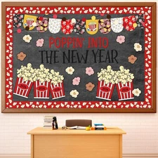 Yexiya 126 Pcs 2026 Happy New Year Classroom Bulletin Board Decoration Sets... 