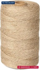 PerkHomy 1100FT Jute Twine String 2mm 3ply Natural Thin Twine for Craft Gardenin