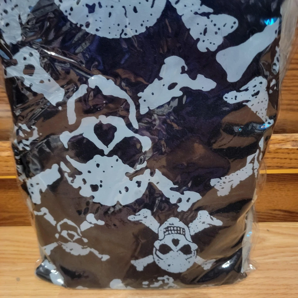 Chaqueta Calavera y Huesos Cruzados Para Hombre X-Grande Negro Blanco Disfraz Blazer Deportivo 60937 Foto 3 de 3