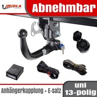 AnhäNgerkupplung Abnehmbar+Es 13P FüR Skoda Kodiaq SUV Ab 16 Imiola