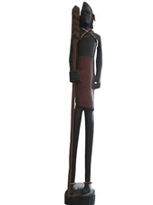 Holzfigur aus Kenia, 42 cm