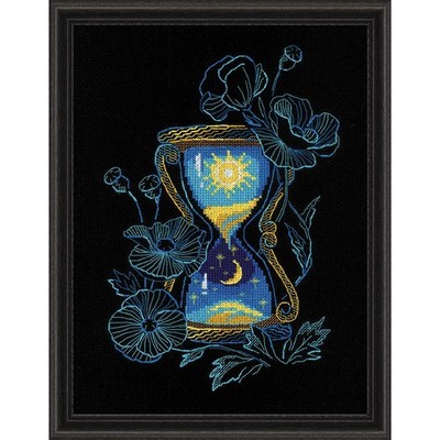 RIOLIS  Magic of Time Kit & Frame Counted Cross-Stitch Kit