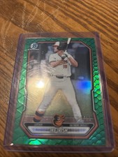 2026 Bowman Chrome Ike Irish Green Reptillian/99 #1 First Print
