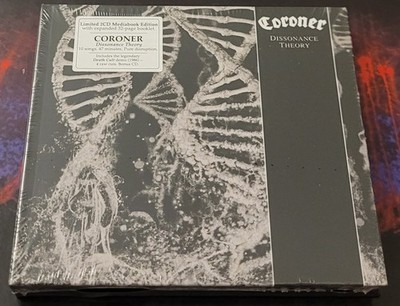 Coroner - Dissonance Theory (2xCD mediabook new, Century Media 2025)
