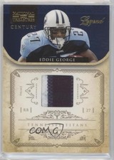 2011 Playoff National Treasures Century Materials Prime 3/49 Eddie George a6i