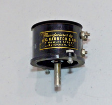 Vintage Bakelite WW Potentiometer 25k 5W A.G. Naunton & Co Melb Australia