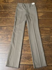 Vtg Mesquite Mens 70s Snap Pearl Western Dress Pants USA Made NWOT Size 28 x 36