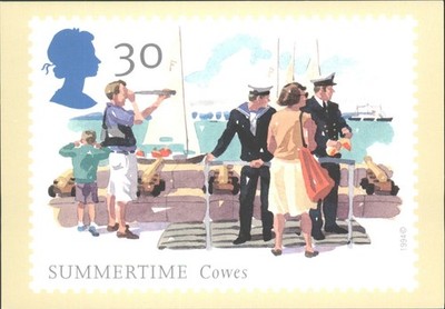 Royal Mail PHQ Stamp Card 164 (d) Summertime Cowes 1994 Matthew Cook