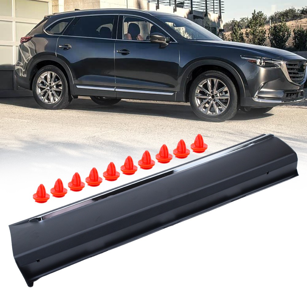 FOR 2016-2023 Mazda CX-9 Rear Passenger Lower Door Molding W/ Chrome TK4951RC0B