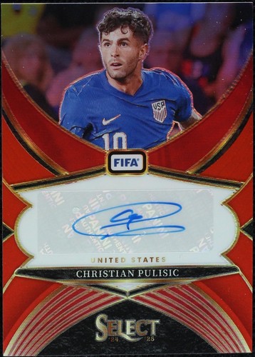 2022-23 Panini Select FIFA CHRISTIAN PULISIC Terrace Silver Prizm