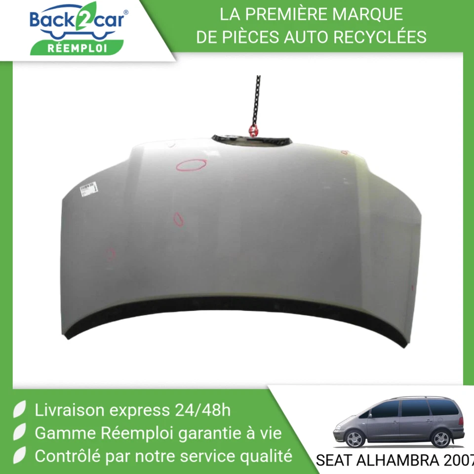 🏆 CAPOT SEAT ALHAMBRA 2000- ➤7M3823031J 🌱 - Photo 1/1
