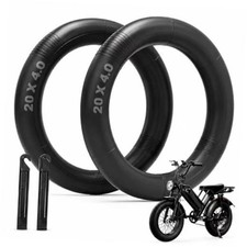 Bike Inner Tube 16x4.0 20x4.0 26x4.0 Bike Tube Fat Tire Tube 2 20-4.0 2 Pack 