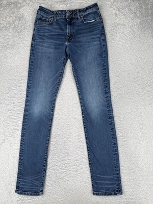 American Eagle Jeans Mens 30x34 Blue Skinny Next Level Airflex Stretch Denim