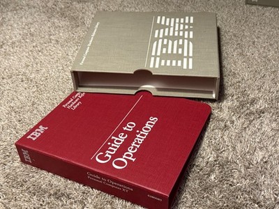 Vintage IBM Guide To Operations PC XT - NEW OPEN BOX - 6280085