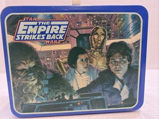 Star Wars The Empire Strikes Back Metal Lunchbox with Thermos Vintage 1980