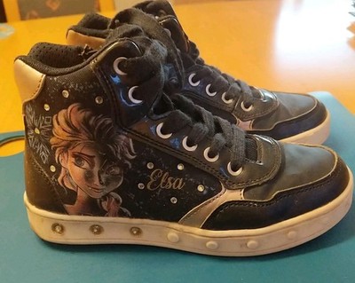 Geox Schuhe Boots Sneaker Gr.31 Frozen Disney Elsa Stiefeletten Dunkelblau
