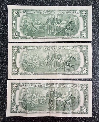 $2 Notes Lot Of 5 Notes - Picture 4 of 4
