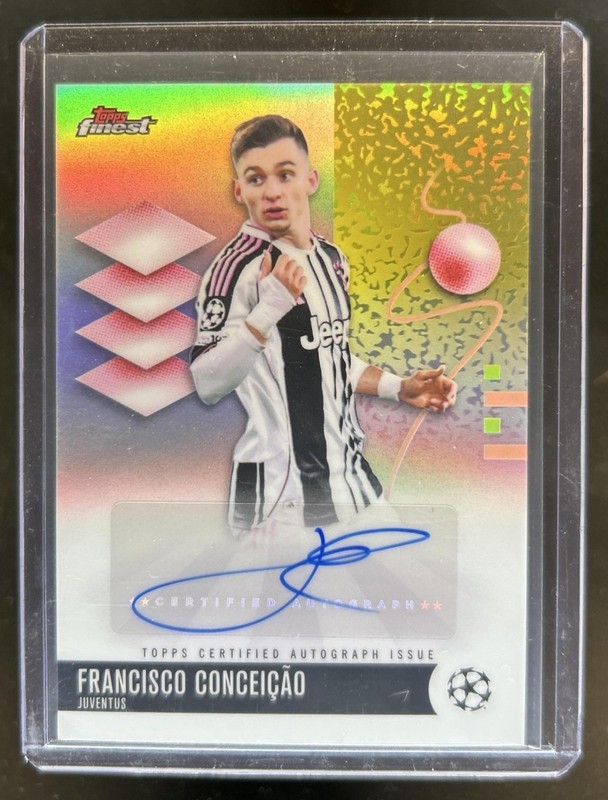 2025-26 Topps UEFA Club Competition Finest Francisco Conceicao Auto #BA-FC