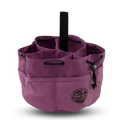 Graintex 18 Pockets Grab Bag Rip-Stop Canvas Drawstring Closure Small Part