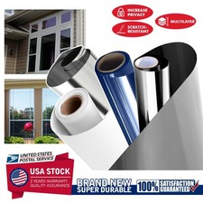 0 /5 /15 /20 VLT One Way Mirror Frosted Window Film Multiple Colors Available