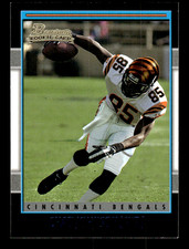 Chad Johnson Cincinnati Bengals 2001 Bowman RC Rookie Card #207