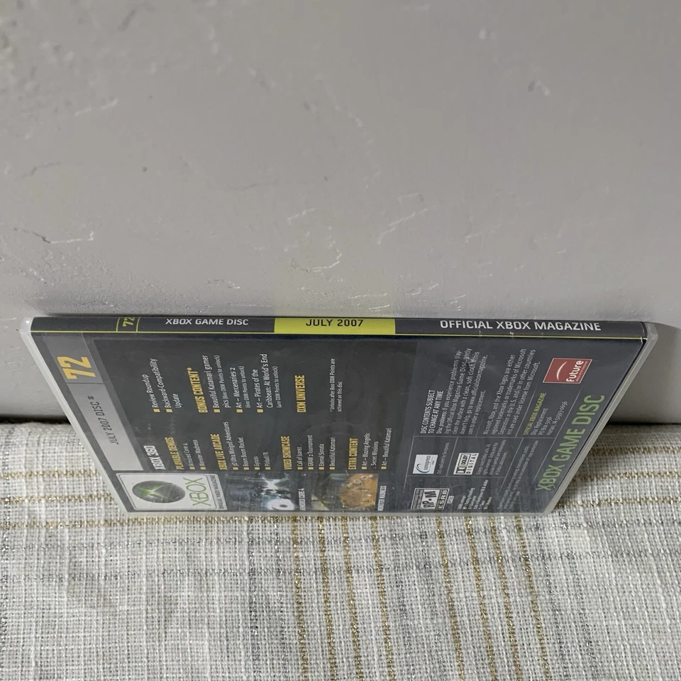 Xbox 360 Demo Disc #72 July 2007 Armored Core 4 And Other Games 6 In 1 Demo Disc - Image 3 of 4