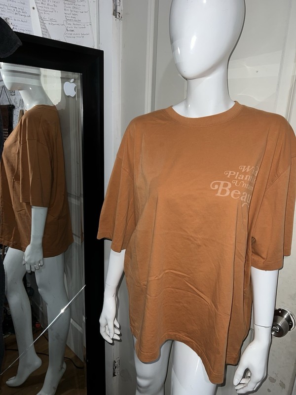 ZARA Wild Plants Untamed Beauty Oversized T-Shirt Size: L
