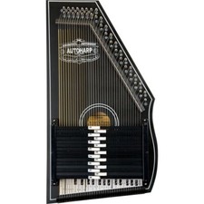 Oscar Schmidt OS73B 15-Chord 1930's Reissue Autoharp, Black