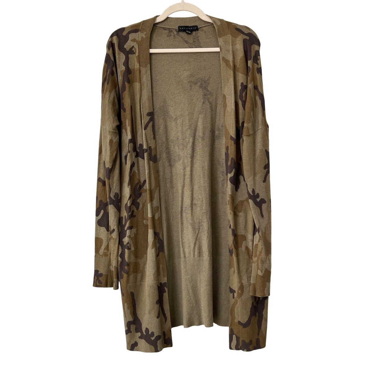 Sanctuary Camo Cardigan Sanctuary Lenox Longline Camo Cardigan