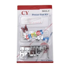 1SET PRESSER FOOT 5011L FOR LOW SHANK SNAP MACHINE SINGER BROTHER ELNA KENMORE