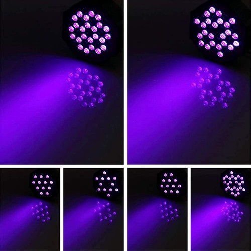 180W Akku UV Schwarzlicht Par Bühnenlicht 36LED DMX Wiederaufladbar Scheinwerfer - Bild 3 von 23