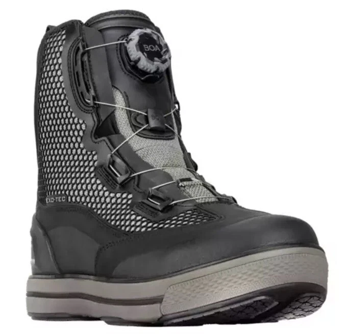 SIZE #11 KORKERS CHROME LITE WADING BOOTS - HYPERLITE, QUICK DRAIN, FIXED SOLE
