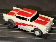 VTG - TYCO Sparkn’ Hot Rods ‘57 Chevrolet Bel-Air Glow Car w/Correct Chassis NEW