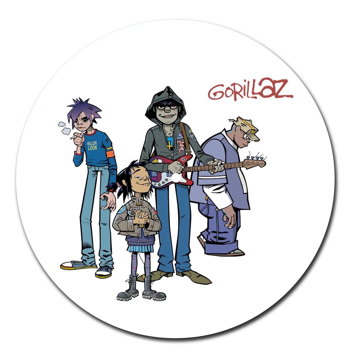 Clint Eastwood Gorillaz Cover Clint Eastwood Gorillaz Cover