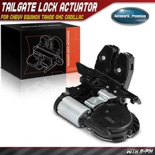 Rear Tailgate Lock Actuator w/ 8-Pin Motor for Chevy Equinox Tahoe GMC Cadillac